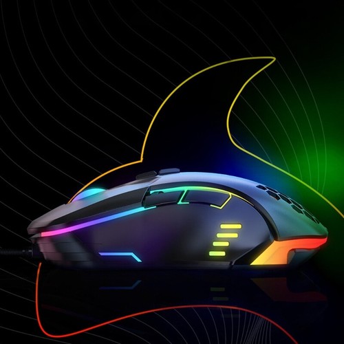 Adjustable 6400dpi Optical Usb Wired Gaming Mouse 7 Keys Ergonomic Computer Mice - Picture 7 of 8