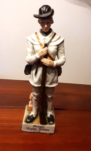 18. Jahrhundert Virginia Morgans Schütze Figur 1776 Porzellan von Sadek Nr.6965 - Bild 2 von 7