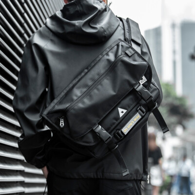Men Fashion Waterproof Crossbody Shoulder Messenger Travel Sling Bag Sports Pack