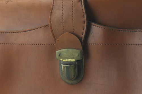 Maletín soviético vintage para hombre Maletín de viaje Maletín exclusivo URSS - Imagen 3 de 5