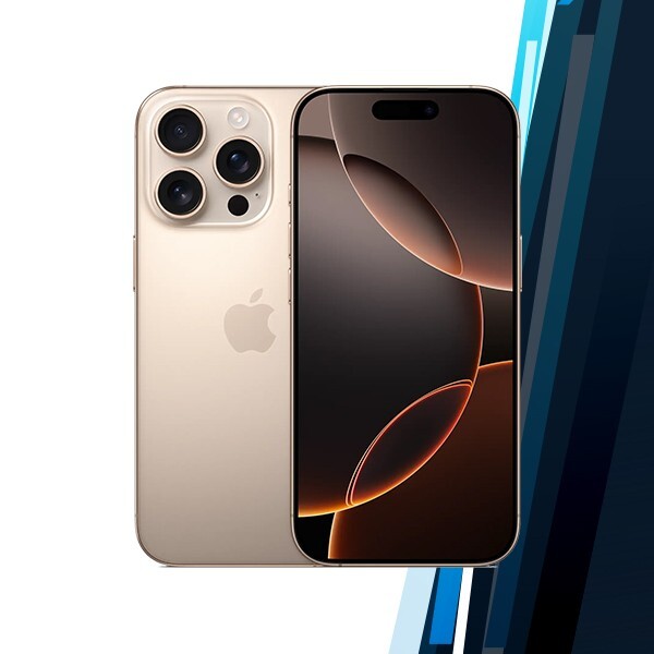 Apple iPhone 16 Pro iOS Cell Phone(Desert Titanium/8GB+256GB