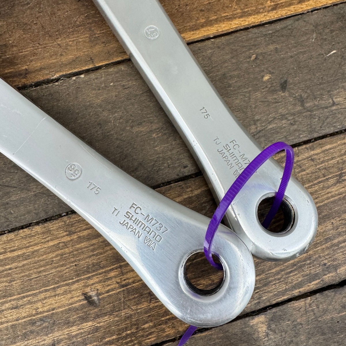 SHIMANO クランクSET ヴィンテージ FC-M737 Vintage Shimano