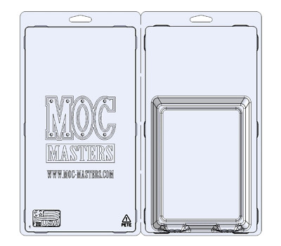 Moc Masters Of The Universe Clamshell Schutzhülle Anti UV Menge 100 Stück 