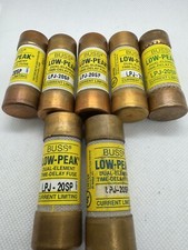 BUSSMANN LPJ-20SP FUSE, CLASS J, 600VAC/300VDC,  LOT OF 7 Pcs. 