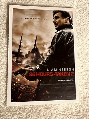 96 Hours - Taken 2 | 2012 | Cinema Filmplakatkarte
