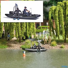 Busch See mit fahrendem Polizeiboot 5485