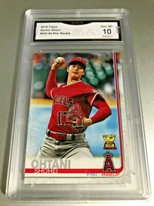 SHOHEI-OHTANI-ALL-STAR-ROOKIE-CARD-2019-Topps-600-GMA-Graded-10-Gem-Mint