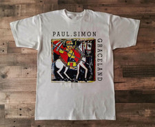 Paul Simon Graceland Tour T Shirt Size S-5XL