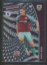 2021-22 Chris Wood 02/40 Panini Revolution Premier League Cosmic Burnley