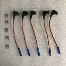 5x 3AMP Add-a-circuit Fuse TAP Adapter Kit, Mini ATM APM Blade Fuse Car Auto
