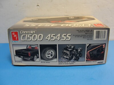 AMT/ERTL Chevrolet C1500 454 SS 1/25 #6032 Complete Set Model Kit