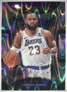LEBRON JAMES 2024 PANINI SELECT MEZZANINE SILVER TECTONIC PRIZM REFRACTOR MINT