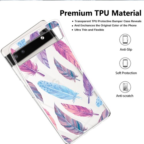 Popular Funda de Teléfono para Google Pixel 9 8A 7A 7 6 Pro 6A 5A 4A Impresa Cubierta Suave - Imagen 86 de 90