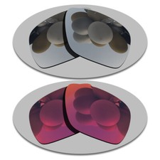 Silver Midnight Sun Lenses Replacement For-Oakley Dispatch 1 Polarized