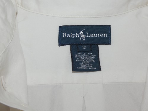 Ralph Lauren camicia bambino, 9/10 anni. Nuova, senza etichetta, 100% cotone. - Foto 3 di 3