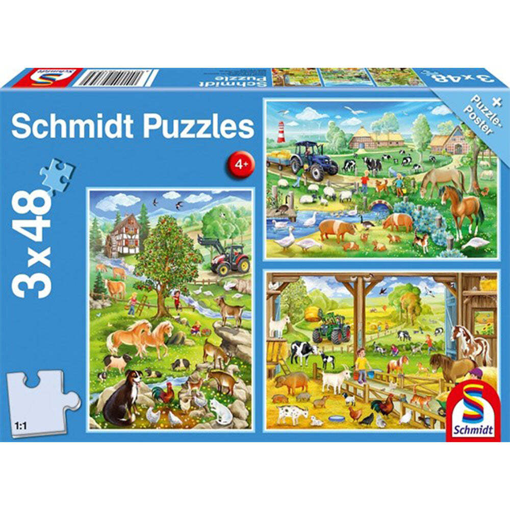SCHMID  パズル Vintage F.X. Schmid Puzzle 1000 Piece A Pictorial Of