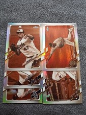 2021 TOPPS CHROME  REFRACTOR, SEPIA AND  PRISM BASEBALL BASE 
