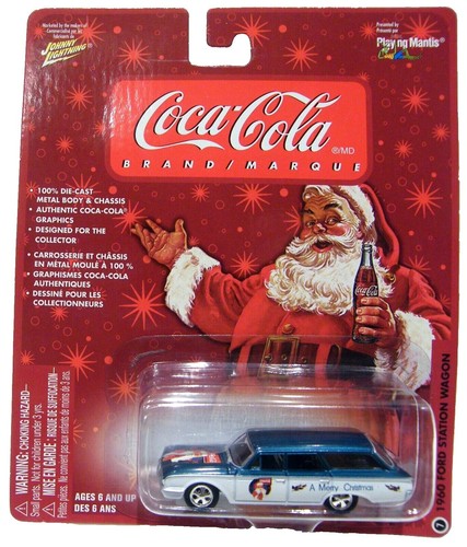 Johnny Lightning Coca-Cola 1970 Plymouth GTX Christmas Ornament