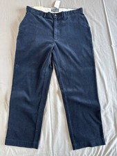 POLO RALPH LAUREN PANTS 38x30 THE PROSPECT STRAIGHT Corduroy Pants Navy New NWT