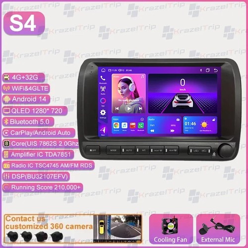 8 Core Car Radio for Toyota Crown 11 S170 1998 -2005 Carplay Andriod Auto 4G DSP - Picture 32 of 37