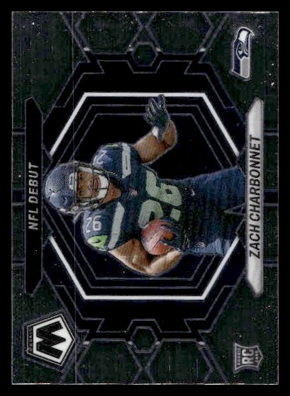 2023 Panini Mosaic #ND-11 Zach Charbonnet Seattle Seahawks Football card