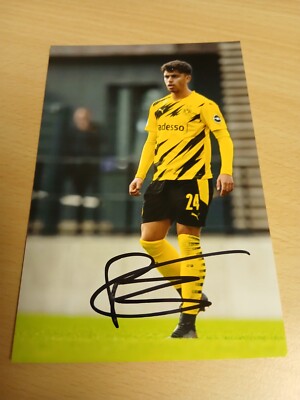 Signed Photo Abu Bekir Ömer El Zein Borussia Dortmund NEW (2)
