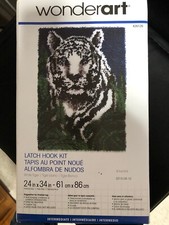 WonderArt Latch Hook Kit LOIN 24" x 34" NEW