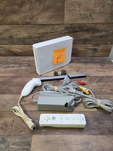 Pacchetto console Nintendo Wii RVL-001 (USA) con controller e cavi testata funzionante - Foto 41 di 102