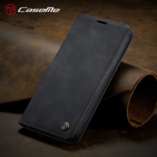 For iPhone 11/12 Pro Max XR/8/7/SE Flip Card Holder Stand Wallet Case Cover - Photo 3 sur 23