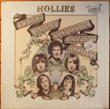The Hollies Clarke Hicks Sylvester Calvert Elliott LP Open Shrink