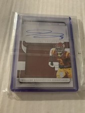 2023 National Treasures Jordan Addison College Silhouettes Signatures /99 RPA