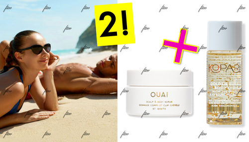 OUAI SCALP BODY SCRUB ST. BARTS KOPARI GOLDEN AURA BODY OIL LUXE SAMPLE LOT ~2! - Picture 3 of 14