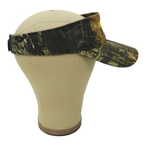 Mossy Oak Sportsmans Pride Camo Strapback Sun Visor Cap Trucker Golf Tennis Hat - Picture 11 of 13