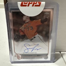 2022 Topps Chrome Sammy Long Rookie Auto TOPPS SEALED #RASL SF Giants