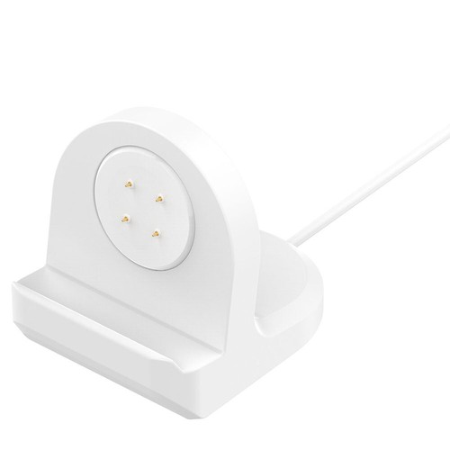 Silicone Charging Stand Non-Slip for Google Pixel Watch 3 41mm 45mm (White) FR - Zdjęcie 11 z 12
