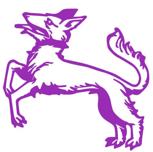 Dog Heraldic #4 Fox sticker VINYL DECAL Medieval Renaissance Heraldry Armorial - Picture 7 of 11