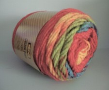 1 COLOUR CAKE ACRYLIC YARN 3.7 OZ MULTICOLOR YARN