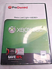 Metro: Last Light for Xbox 360 Freshly Cleaned and Conditioned FREE SHIPPING!!!