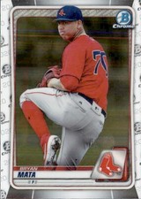 2020 BOWMAN CHROME PROSPECT BOSTON RED SOX BRYAN MATA #BCP-128