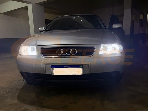 For Audi A3 8L 8P 2000 - 2007 Crystal DTM M4 Style Led Angel Eyes Kit Halo Rings - Bild 6 von 15