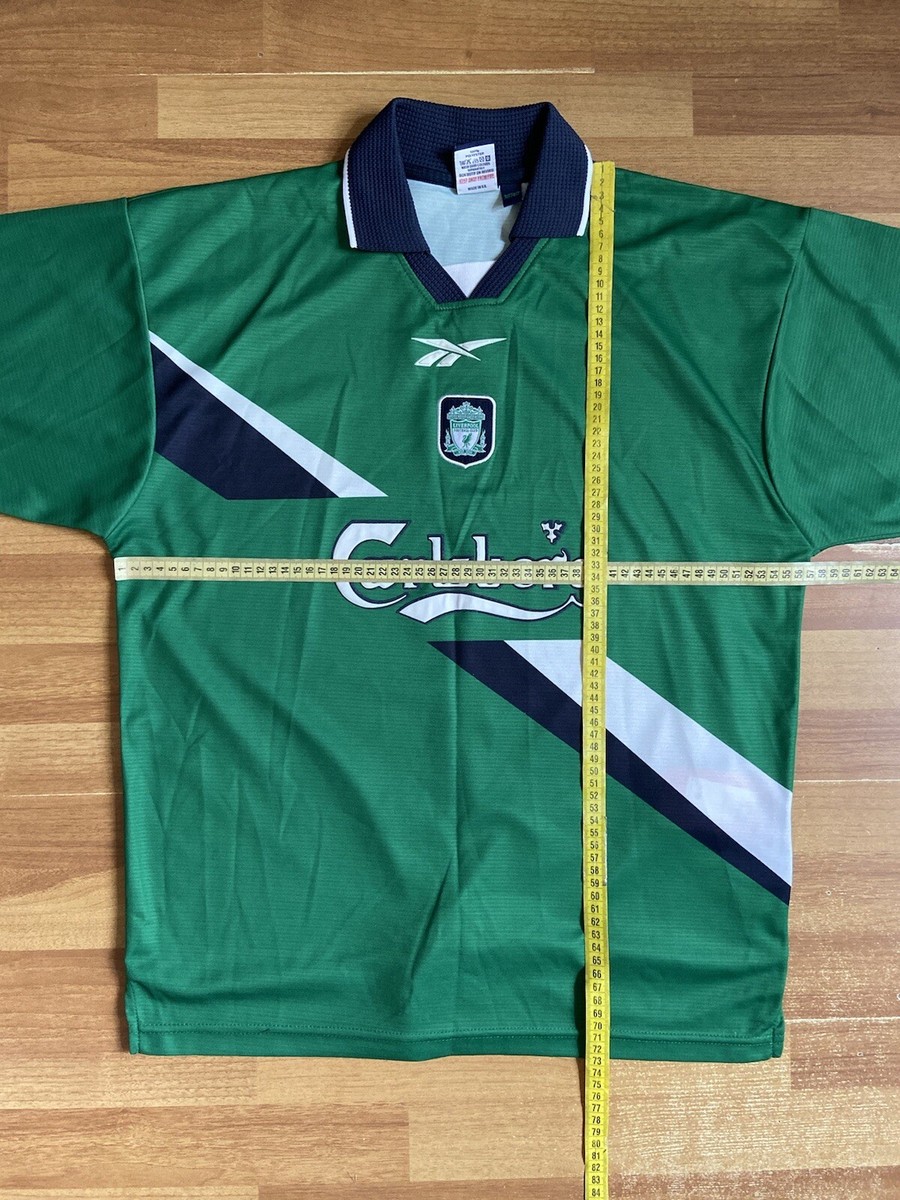 LIVERPOOL 1999 2000 THIRD FOOTBALL SHIRT SOCCER JERSEY REEBOK sz