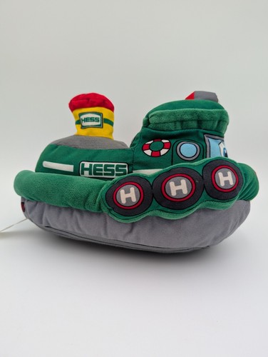 Hess 2023 My Plush Musical Tugboat Toy Tug Boat Truck with Light & Sounds Works - Picture 2 of 20