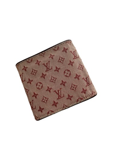 Louis Vuitton Monogram Mini Porte Billets Cartes Burgundy Bifold Wallet - Picture 5 of 11