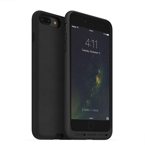 Mophie iPhone 7 Plus & 8 Plus Charge Force Wireless Charging Case | Black - 第 1/4 張圖片