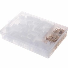 380Pcs 2.8mm 2 3 4 6 Pin Car Electrical Cable Male Female Terminal Connectors