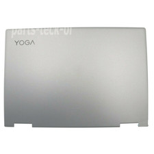 New LCD Back Cover 5CB0Q95818 For Lenovo Yoga 730-13IKB Silver Rear Lid US