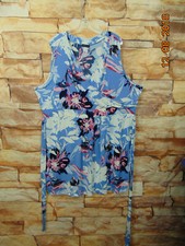 * Venus Pink,Blue, & Black Tie Sleeveless Dress Size 3X
