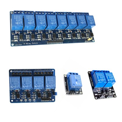 5V 1-2-4-8-Kanal Relaismodul Relais Modul für Arduino Raspberry Pi ARM AVR CN DE