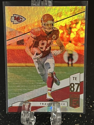 TRAVIS KELCE-----2019 PANINI-----DONRUSS ELITE----CHIEFS---FREE SHIPPING - Picture 1 of 2
