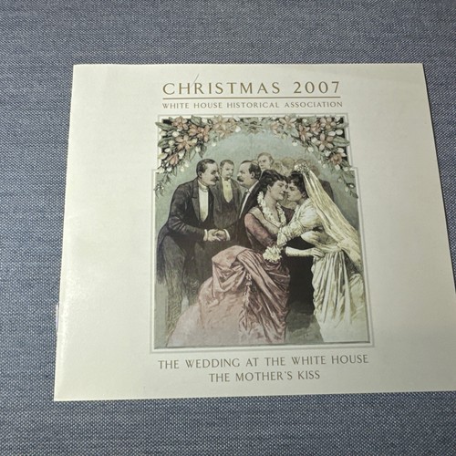 White House Historical Association 2007 Weihnachtsschmuck Hochzeit Mutterkuss - Bild 4 von 8